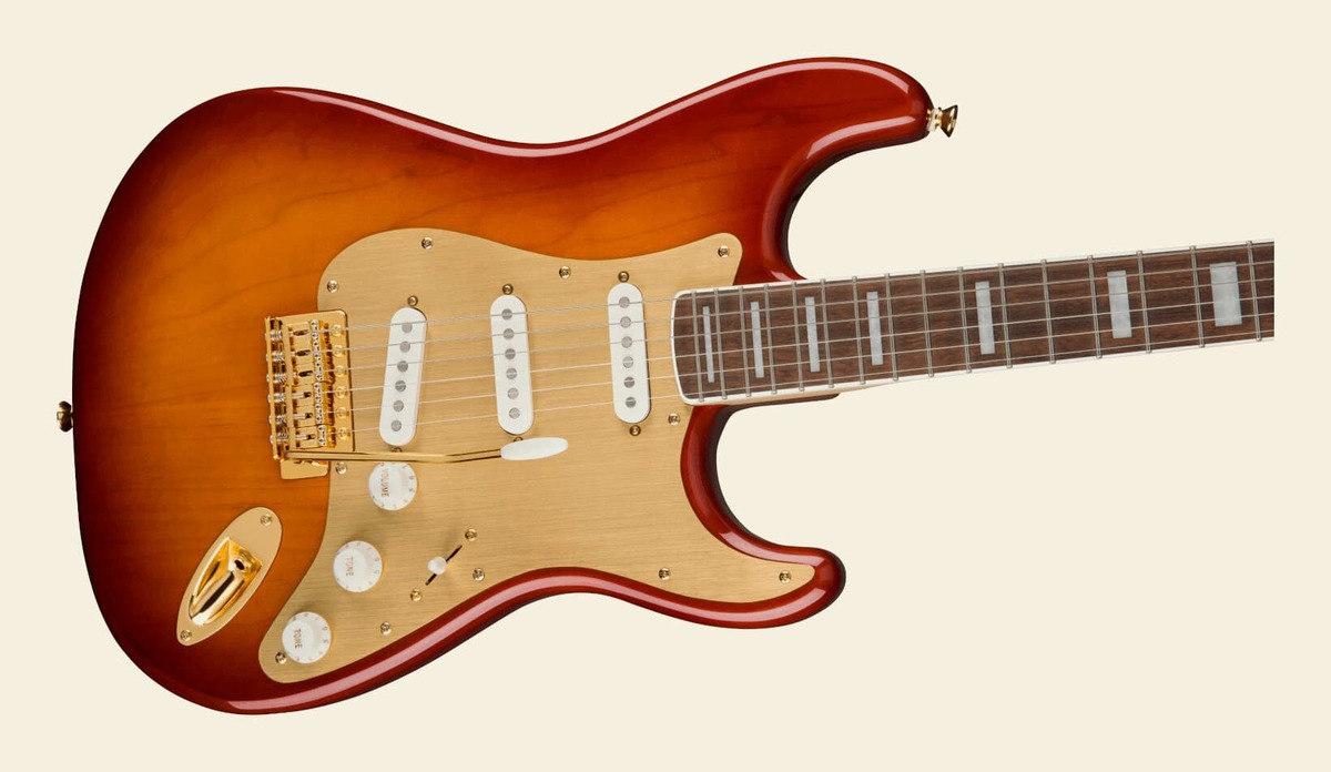 Squier 40th Anniversary Stratocaster LRL GHW GPG SSB | Gitara elektryczna3 Squier 40th Anniversary Stratocaster LRL GHW GPG SSB | Gitara elektryczna3