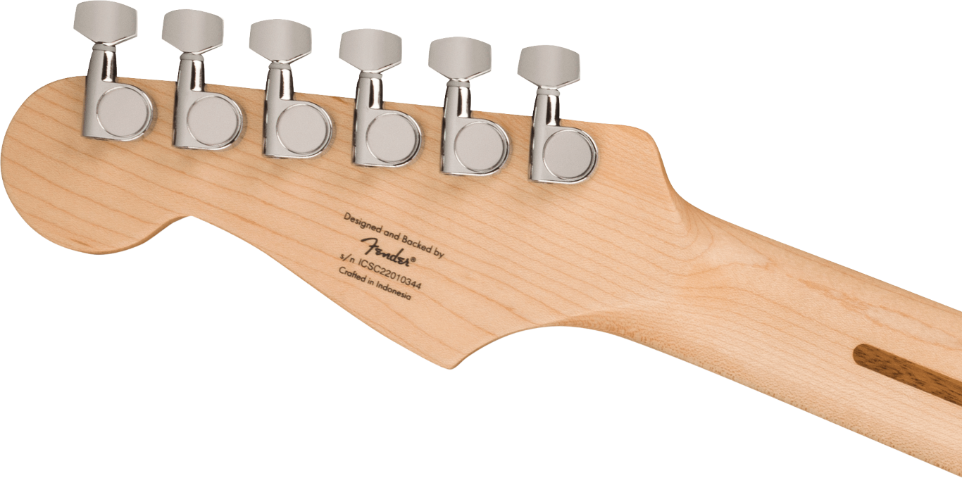 Squier Sonic Stratocaster HSS, MF, Black Pickguard, Black - gitara elektryczna4 Squier Sonic Stratocaster HSS, MF, Black Pickguard, Black - gitara elektryczna4