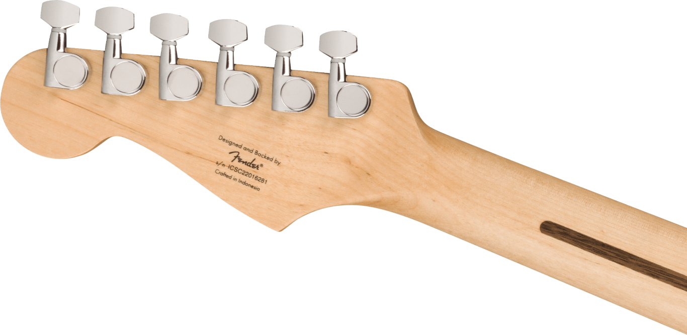 Squier Sonic Stratocaster HT H, LF, Black Pickguard, Black - gitara elektryczna4 Squier Sonic Stratocaster HT H, LF, Black Pickguard, Black - gitara elektryczna4