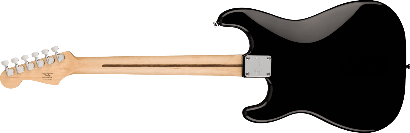 Squier Sonic Stratocaster HT H, LF, Black Pickguard, Black - gitara elektryczna0 Squier Sonic Stratocaster HT H, LF, Black Pickguard, Black - gitara elektryczna0