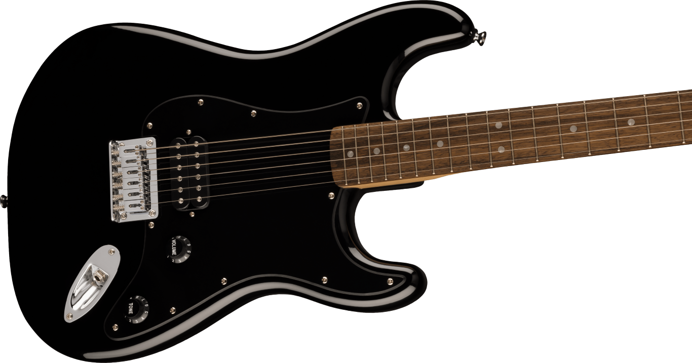 Squier Sonic Stratocaster HT H, LF, Black Pickguard, Black - gitara elektryczna2 Squier Sonic Stratocaster HT H, LF, Black Pickguard, Black - gitara elektryczna2