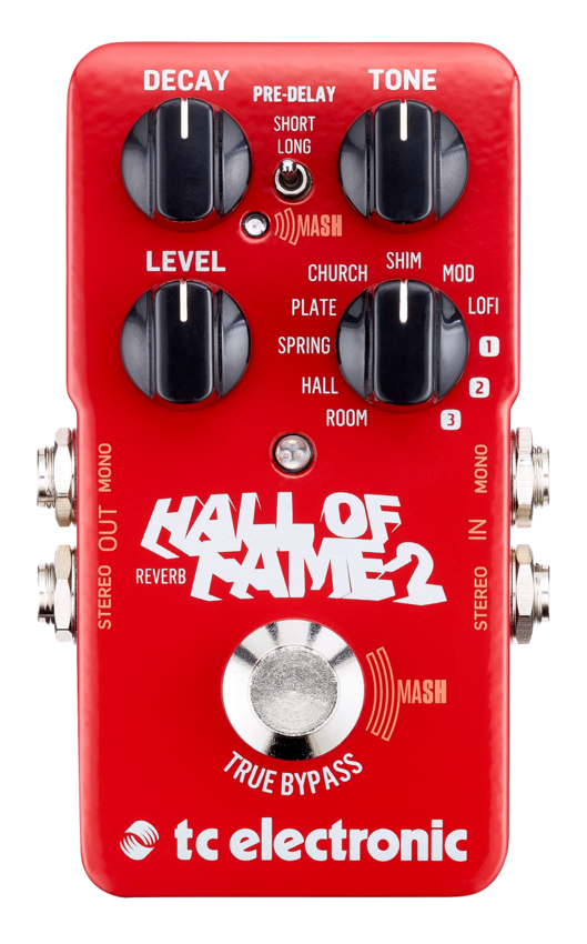 TC ELECTRONIC Hall of Fame Reverb 2 | Efekt gitarowy typu reverb TC ELECTRONIC Hall of Fame Reverb 2 | Efekt gitarowy typu reverb