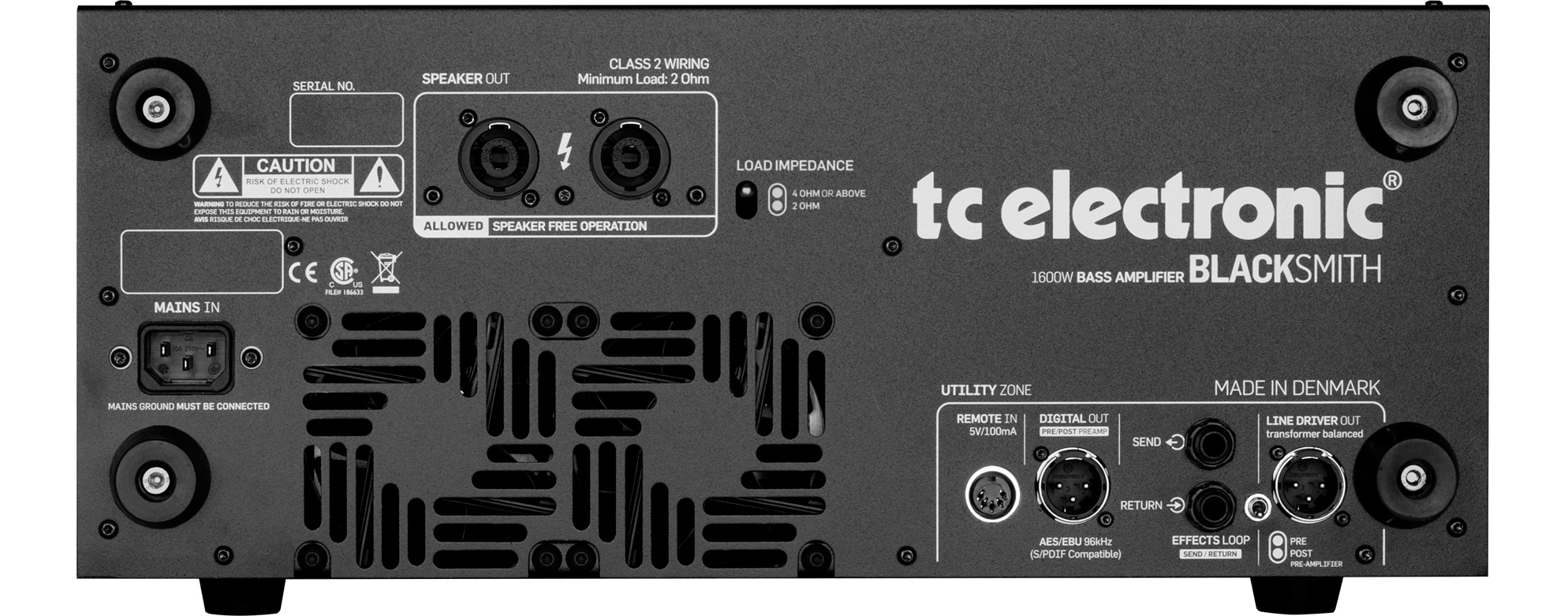 TC Electronic BlackSmith - głowa basowa0 TC Electronic BlackSmith - głowa basowa0