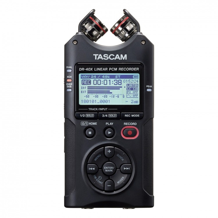 Tascam DR-40X - rejestrator cyfrowy Tascam DR-40X - rejestrator cyfrowy