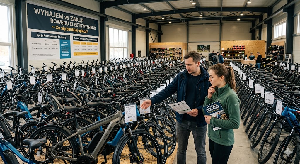 Wynajem vs zakup roweru elektrycznego — co się bardziej opłaca?