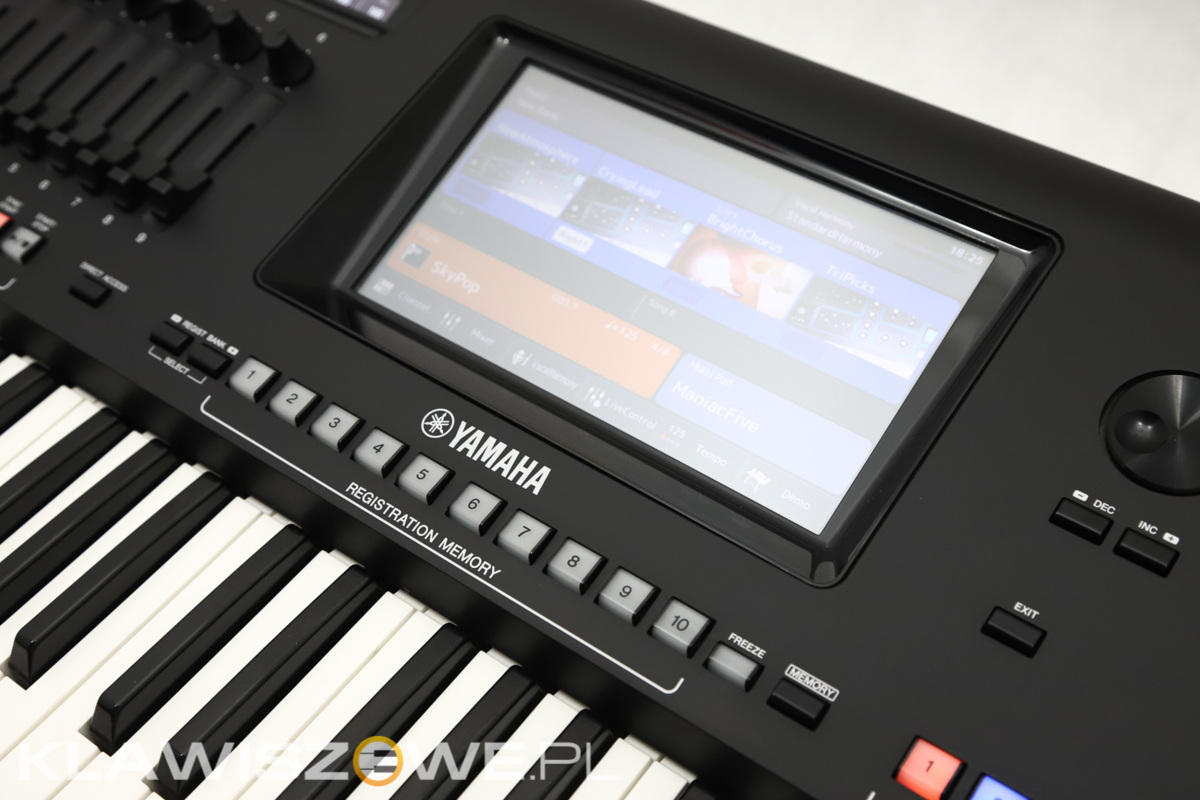 YAMAHA GENOS + pokrowiec używany - stary instrument w rozliczeniu!8 YAMAHA GENOS + pokrowiec używany - stary instrument w rozliczeniu!8