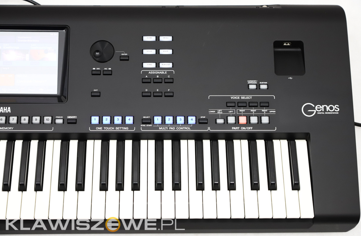 YAMAHA GENOS + pokrowiec używany - stary instrument w rozliczeniu!4 YAMAHA GENOS + pokrowiec używany - stary instrument w rozliczeniu!4
