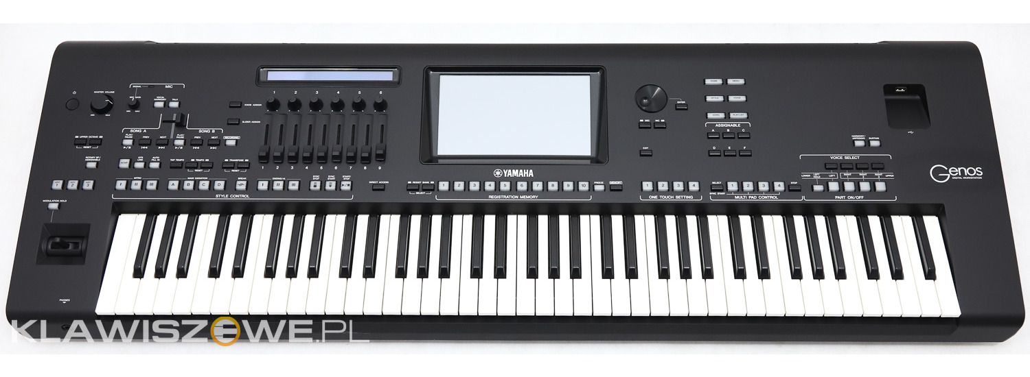 YAMAHA GENOS + pokrowiec używany - stary instrument w rozliczeniu!1 YAMAHA GENOS + pokrowiec używany - stary instrument w rozliczeniu!1