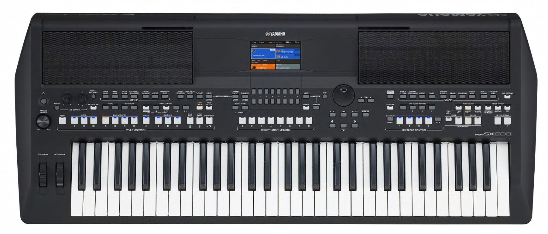 YAMAHA PSR SX600 - keyboard z wbudowanym odtwarzaczem plików AUDIO YAMAHA PSR SX600 - keyboard z wbudowanym odtwarzaczem plików AUDIO