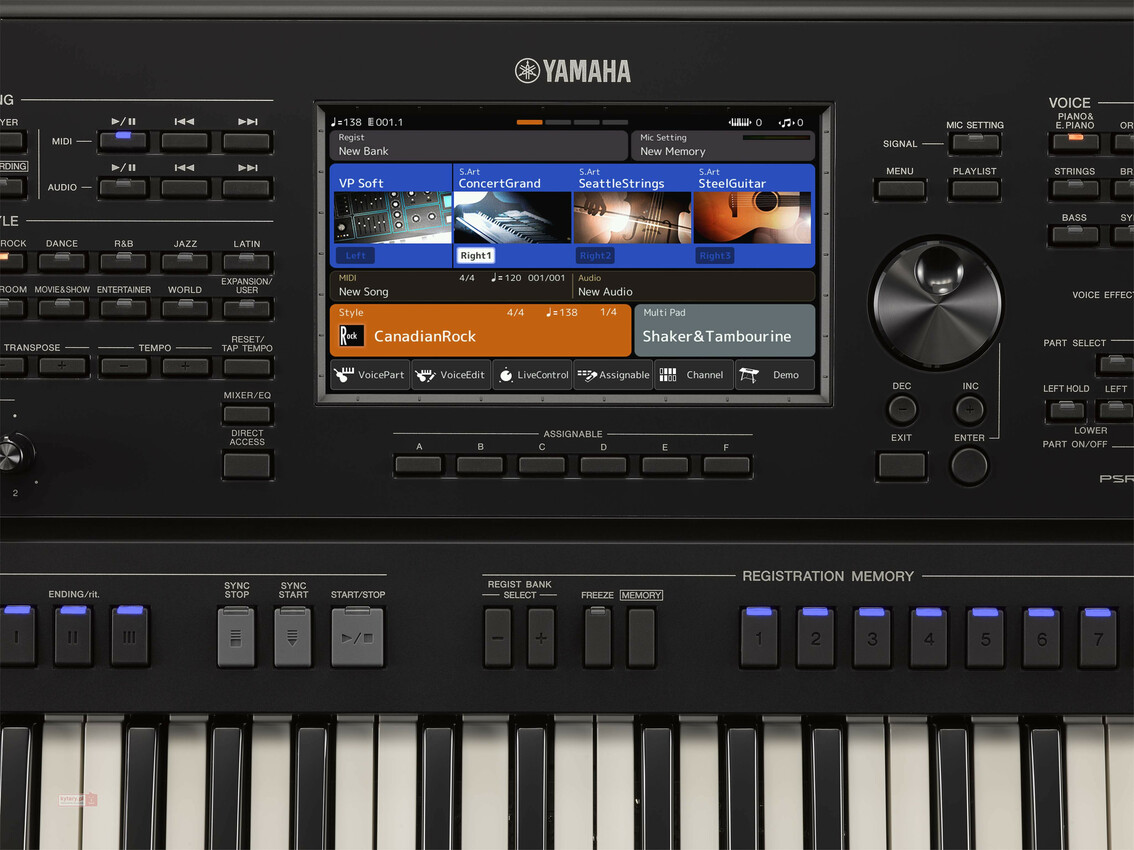 YAMAHA PSR SX700 - keyboard z odtwarzaczem plików MP3 / WAV5 YAMAHA PSR SX700 - keyboard z odtwarzaczem plików MP3 / WAV5