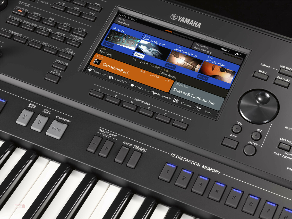 YAMAHA PSR SX700 - keyboard z odtwarzaczem plików MP3 / WAV4 YAMAHA PSR SX700 - keyboard z odtwarzaczem plików MP3 / WAV4