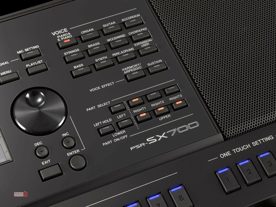 YAMAHA PSR SX700 - keyboard z odtwarzaczem plików MP3 / WAV6 YAMAHA PSR SX700 - keyboard z odtwarzaczem plików MP3 / WAV6