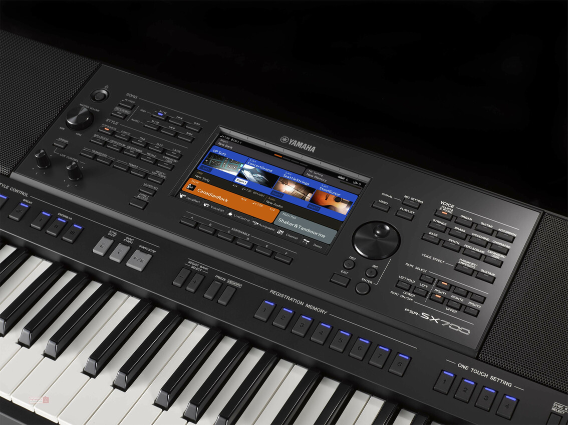 YAMAHA PSR SX700 - keyboard z odtwarzaczem plików MP3 / WAV8 YAMAHA PSR SX700 - keyboard z odtwarzaczem plików MP3 / WAV8