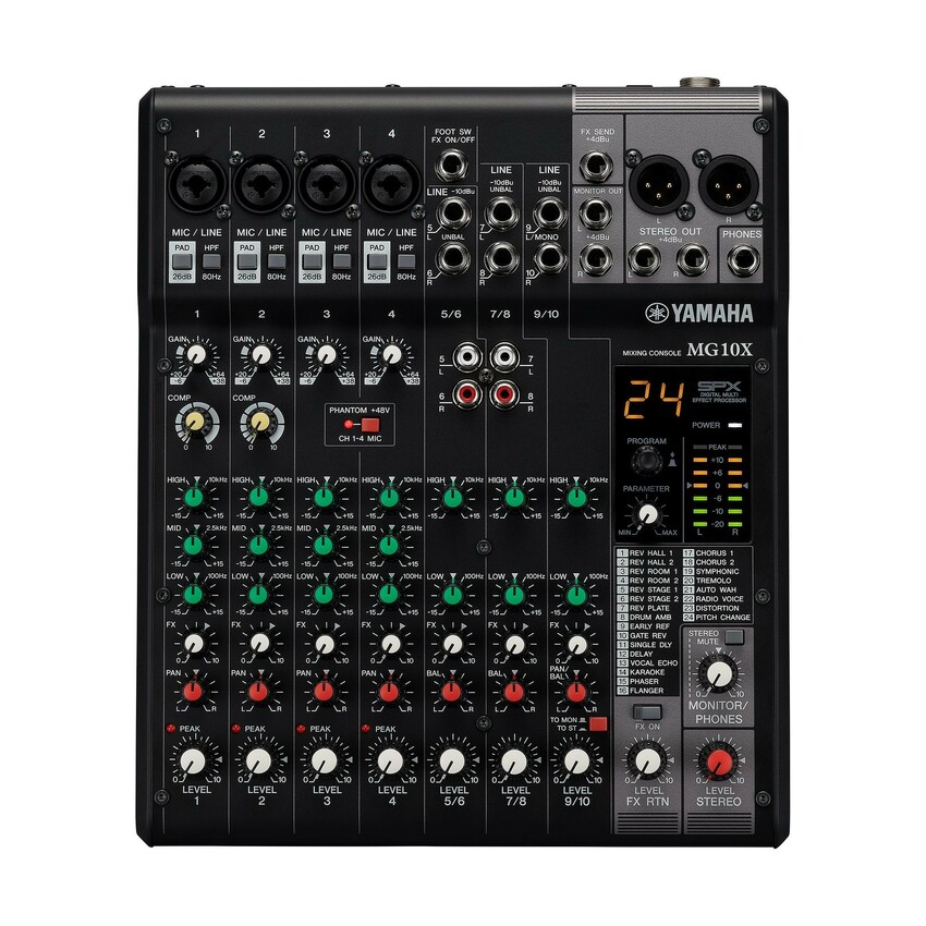 Yamaha MG10X CV - mikser analogowy0 Yamaha MG10X CV - mikser analogowy0