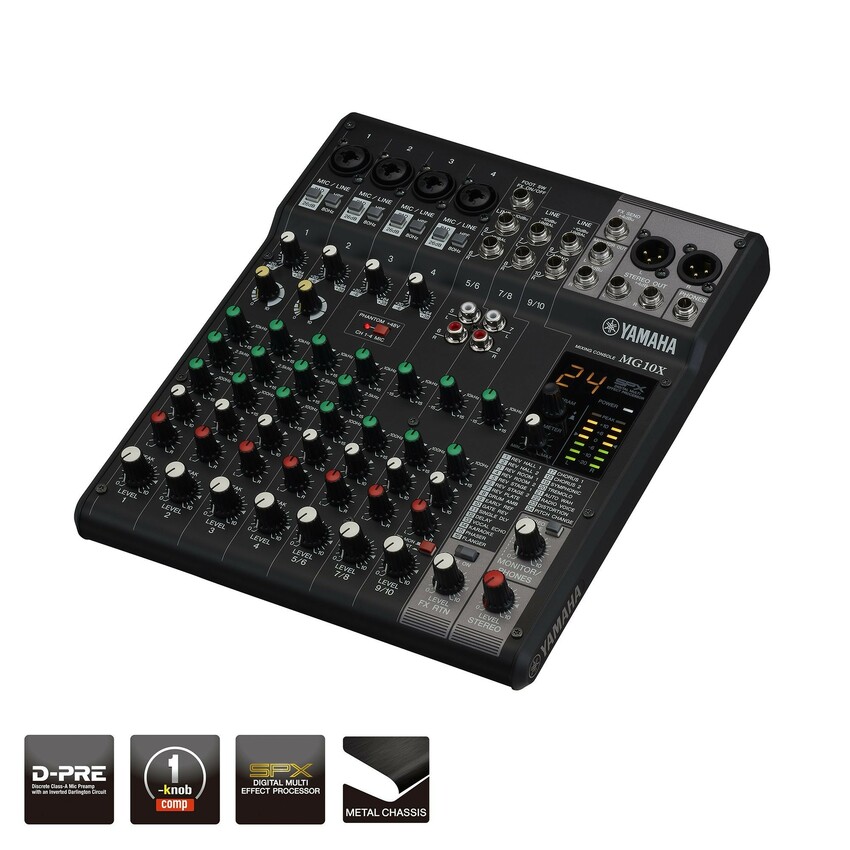 Yamaha MG10X CV - mikser analogowy Yamaha MG10X CV - mikser analogowy