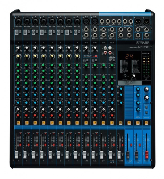 Yamaha MG16XU - mikser analogowy z efektami0 Yamaha MG16XU - mikser analogowy z efektami0