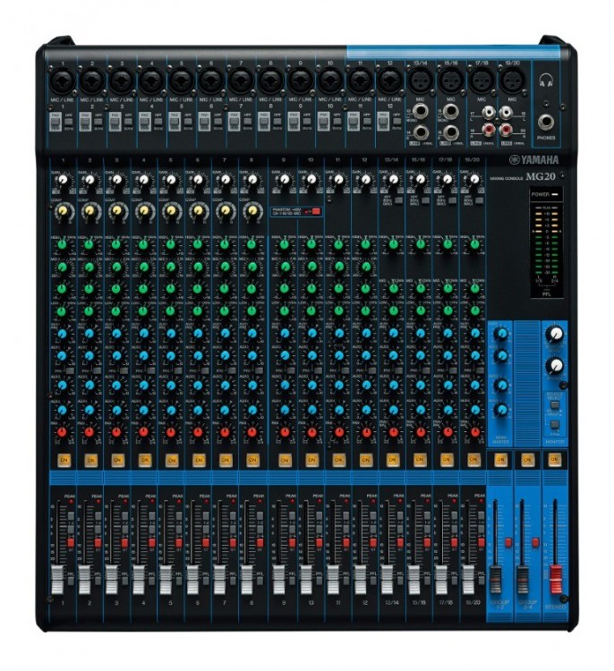 Yamaha MG20 - mikser analogowy Yamaha MG20 - mikser analogowy