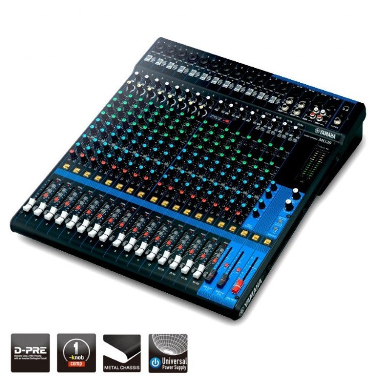 Yamaha MG20 - mikser analogowy0 Yamaha MG20 - mikser analogowy0
