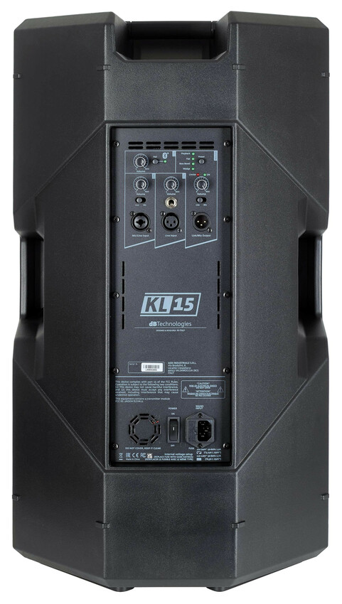 dB Technologies KL15 - kolumna aktywna 740W z Bluetooth3 dB Technologies KL15 - kolumna aktywna 740W z Bluetooth3