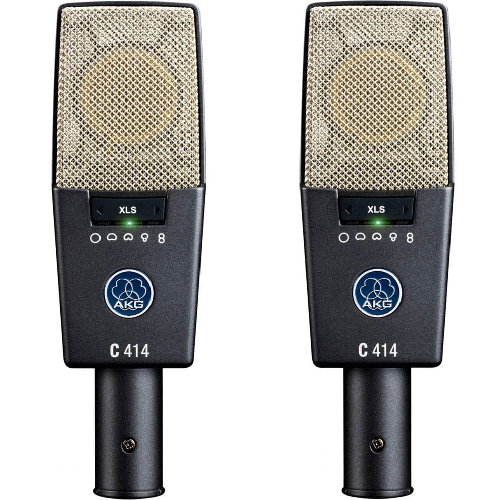 AKG C414 XLS Stereo Set – zestaw 2 mikrofonów pojemnościowych AKG C414 XLS Stereo Set – zestaw 2 mikrofonów pojemnościowych