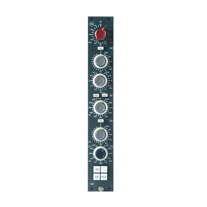 AMS Neve 1081 Classic mono mic preamp & EQ module (vertical) AMS Neve 1081 Classic mono mic preamp & EQ module (vertical)