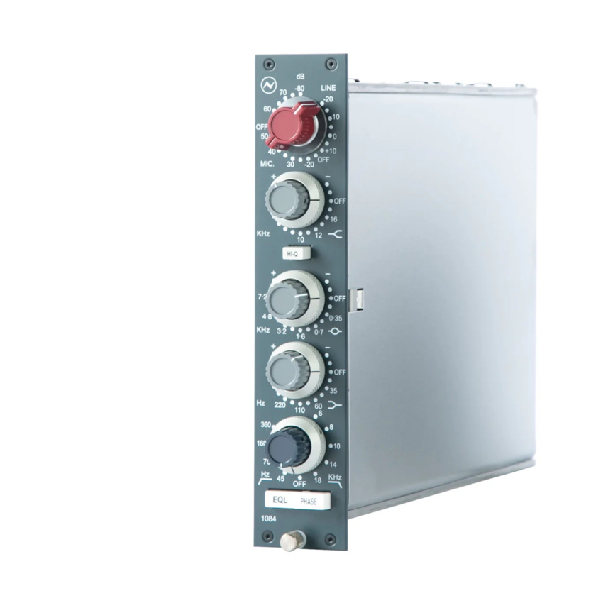 AMS Neve 1084 Classic mono mic preamp & EQ module (vertical)1 AMS Neve 1084 Classic mono mic preamp & EQ module (vertical)1