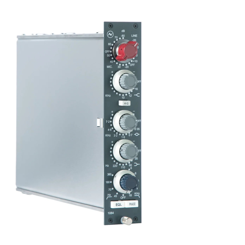 AMS Neve 1084 Classic mono mic preamp & EQ module (vertical)0 AMS Neve 1084 Classic mono mic preamp & EQ module (vertical)0
