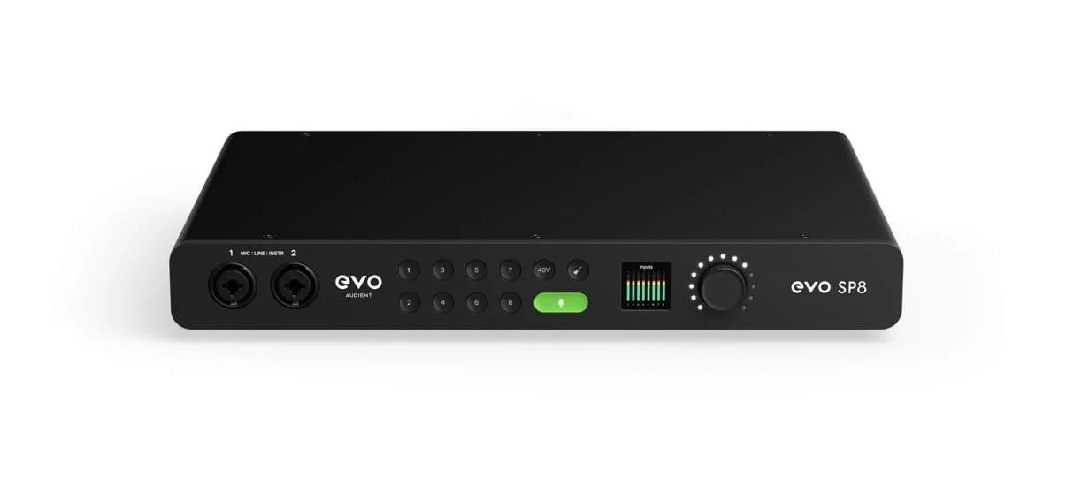 AUDIENT EVO SP8 by Audient – przedwzmacniacz mikrofonowy2 AUDIENT EVO SP8 by Audient – przedwzmacniacz mikrofonowy2