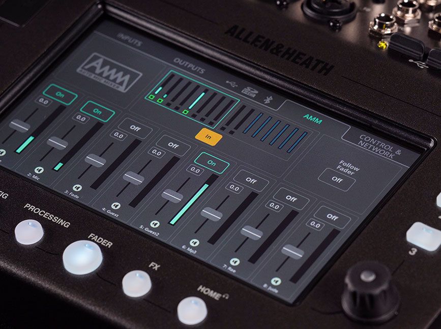 Allen & Heath CQ-12T - mikser cyfrowy5 Allen & Heath CQ-12T - mikser cyfrowy5