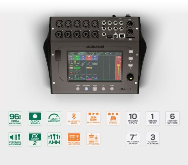 Allen & Heath CQ-12T - mikser cyfrowy0