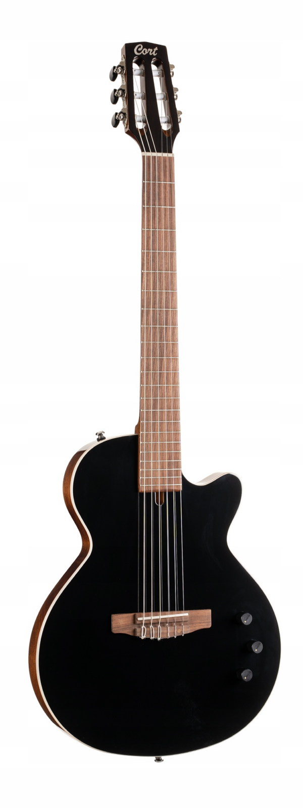Cort SUNSET NY II BK W/Bag - gitara elektroklasyczna