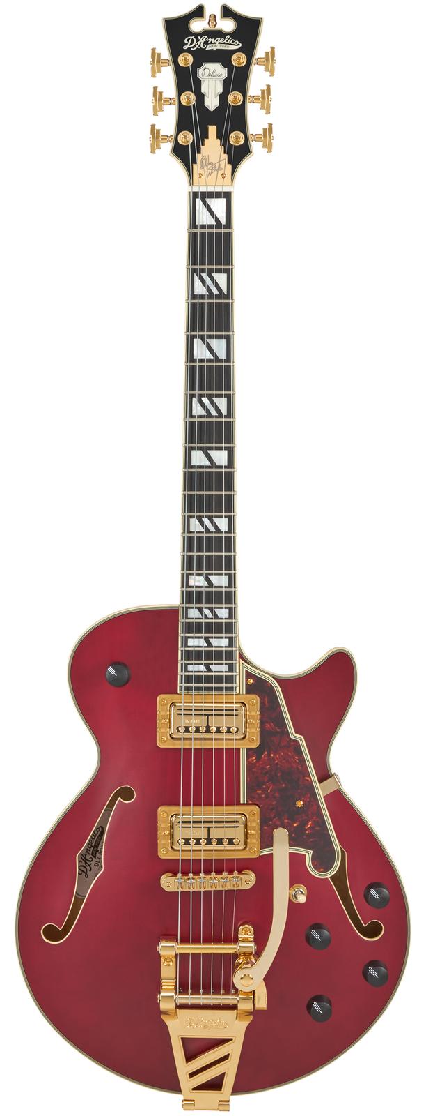 D’Angelico Deluxe Bobby Weir Trans Wine - gitara elektryczna D’Angelico Deluxe Bobby Weir Trans Wine - gitara elektryczna