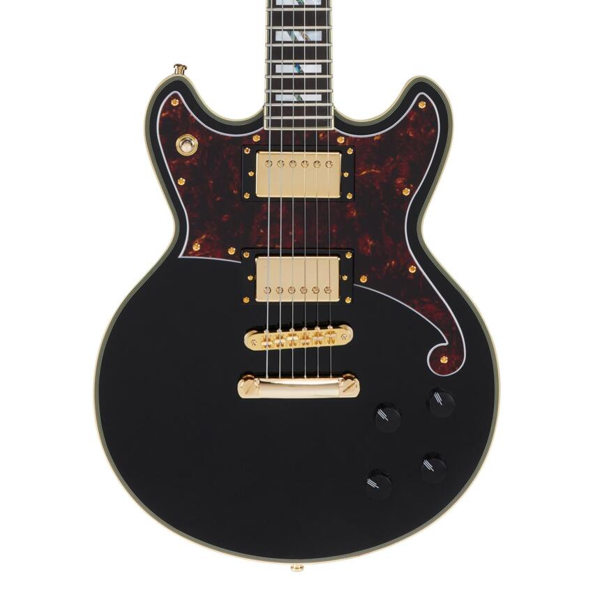 D’Angelico Deluxe Brighton Solid Black - gitara elektryczna1 D’Angelico Deluxe Brighton Solid Black - gitara elektryczna1