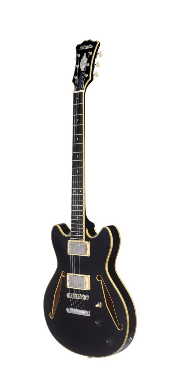 D'Angelico Excel Mini DC Tour Black - gitara elektryczna0