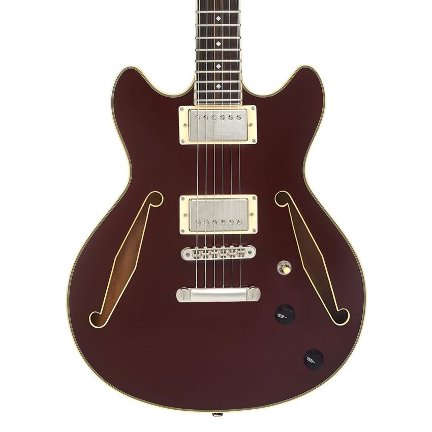 D'Angelico Excel Mini DC Tour Wine gitara elektryczna1 D'Angelico Excel Mini DC Tour Wine gitara elektryczna1
