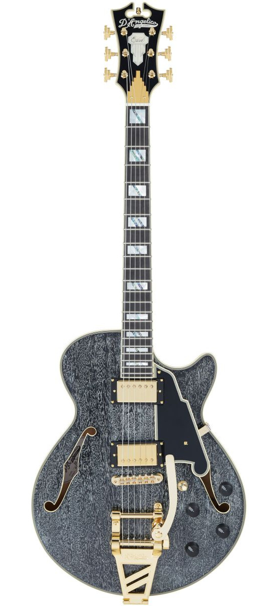 D'Angelico Excel SS Black Dog - gitara elektryczna
