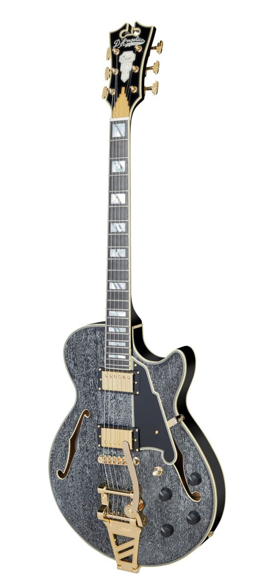 D'Angelico Excel SS Black Dog - gitara elektryczna0