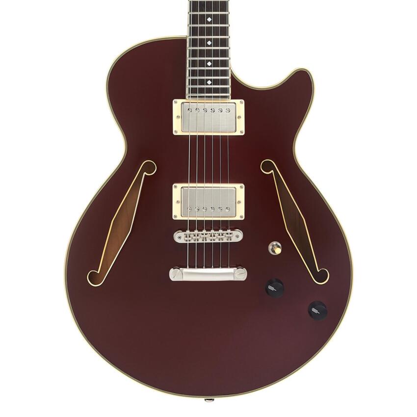 D'Angelico Excel SS Tour Solid Wine - gitara elektryczna1 D'Angelico Excel SS Tour Solid Wine - gitara elektryczna1