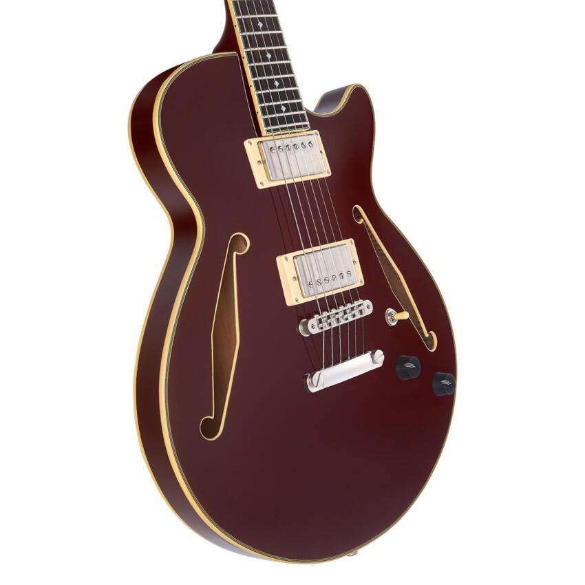 D'Angelico Excel SS Tour Solid Wine - gitara elektryczna2 D'Angelico Excel SS Tour Solid Wine - gitara elektryczna2