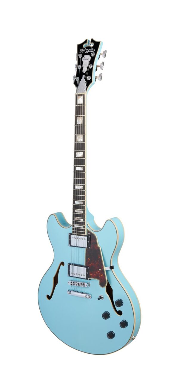 D'Angelico Premier DC Sky Blue - gitara elektryczna0