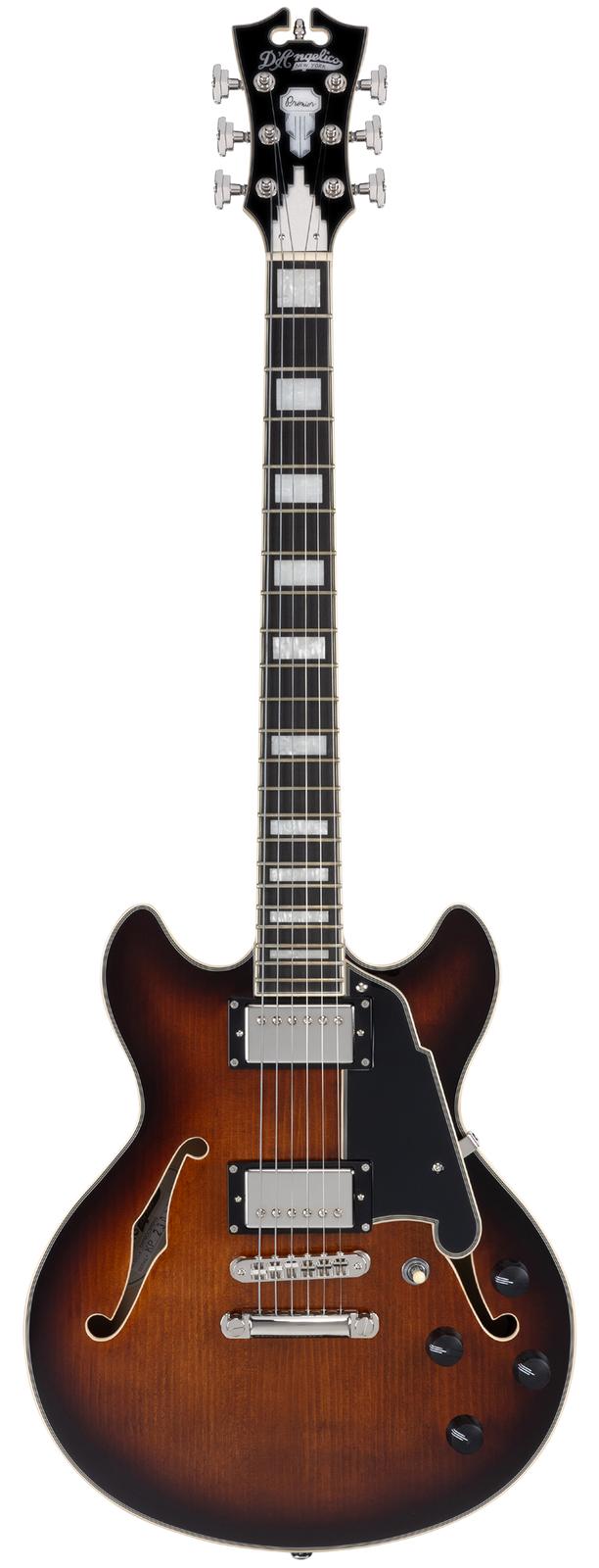 D'Angelico Premier Mini DC Brown Burst gitara elektryczna D'Angelico Premier Mini DC Brown Burst gitara elektryczna