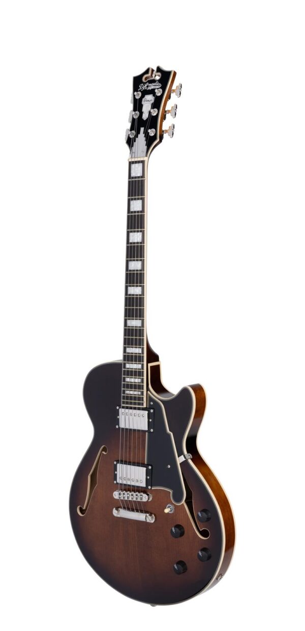 D'Angelico Premier SS Brown Burst - gitara elektryczna0