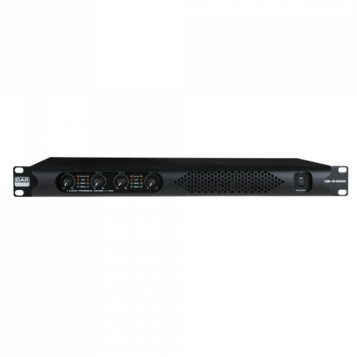 DAP Qi-4400 - Wzmacniacz 4x 400 W1 DAP Qi-4400 - Wzmacniacz 4x 400 W1