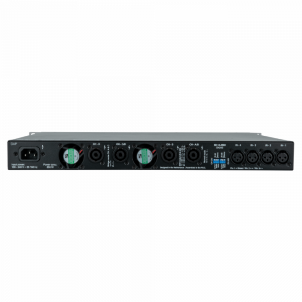 DAP SI-4.450 - Wzmacniacz instalacyjny 4x 450 W0