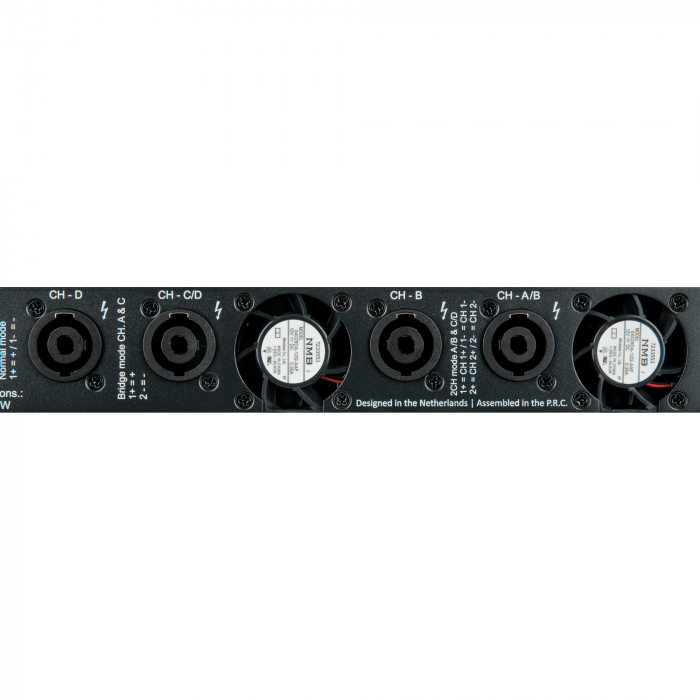 DAP SI-4.900 - Wzmacniacz instalacyjny 4x 900 W2 DAP SI-4.900 - Wzmacniacz instalacyjny 4x 900 W2