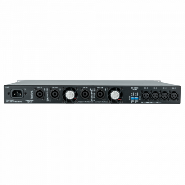 DAP SI-4.900 - Wzmacniacz instalacyjny 4x 900 W0