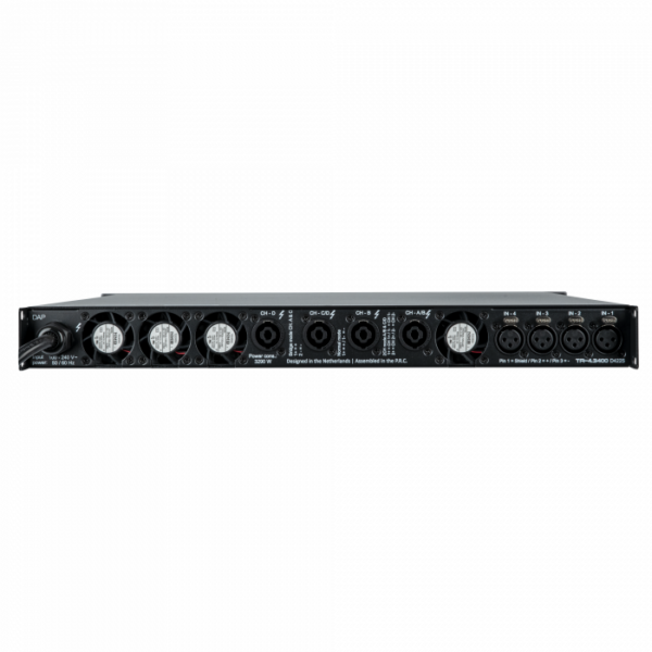 DAP TA-4.3400 - Wzmacniacz 4x 3400 W z procesorem DSP0