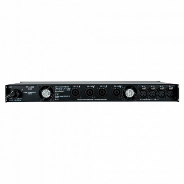 DAP TA-4.450 - Wzmacniacz 4x 450 W z procesorem DSP0