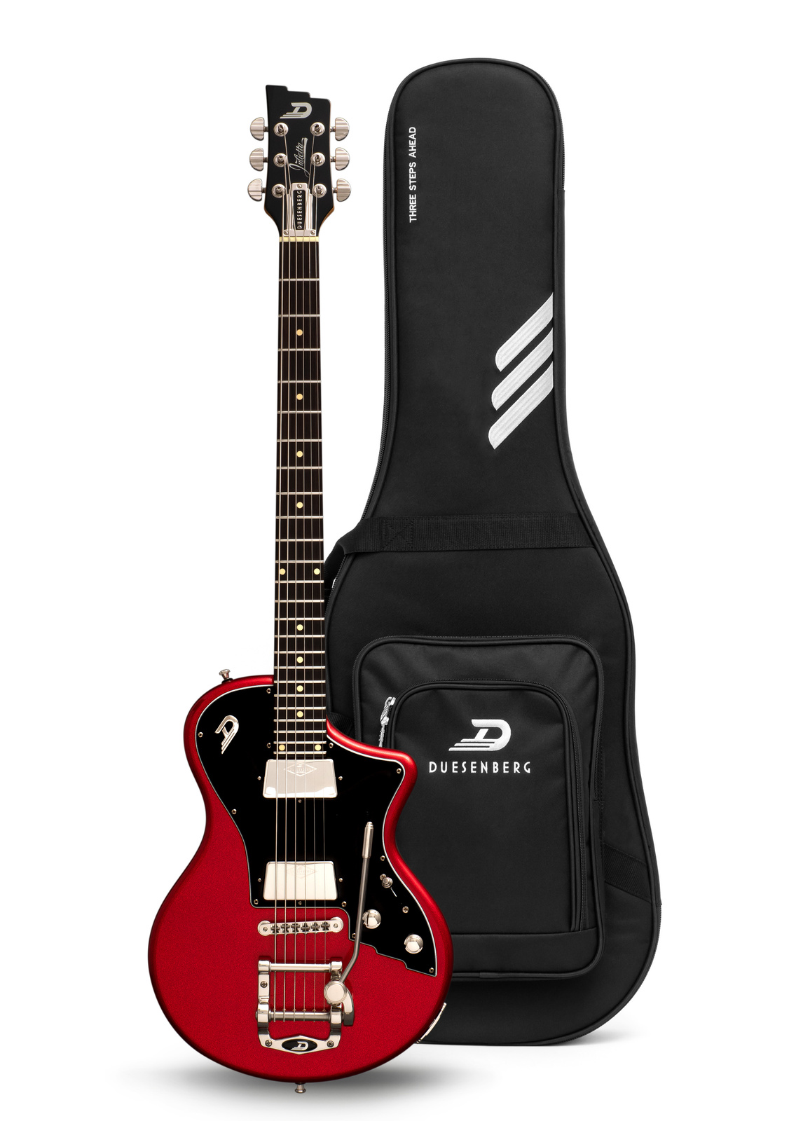 Duesenberg Julietta Baritone Catalina Red Tremolo - gitara elektryczna1 Duesenberg Julietta Baritone Catalina Red Tremolo - gitara elektryczna1
