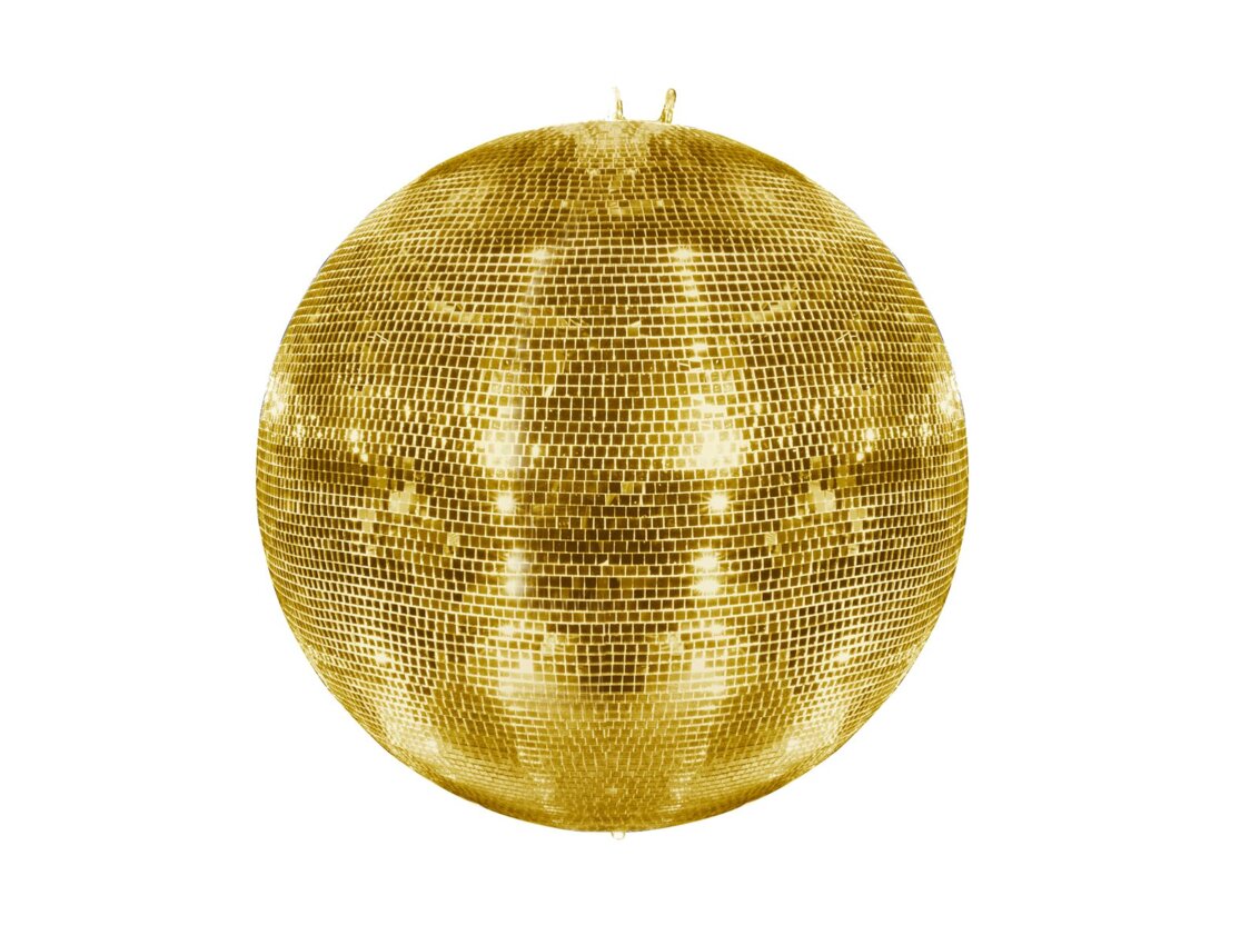 EUROLITE Mirror Ball 75cm gold - kula lustrzana EUROLITE Mirror Ball 75cm gold - kula lustrzana